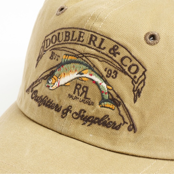 ‼️SOLD‼️ Ralph Lauren RRL / Double RL Cut Throat Trout Hat - Picture 1 of 7